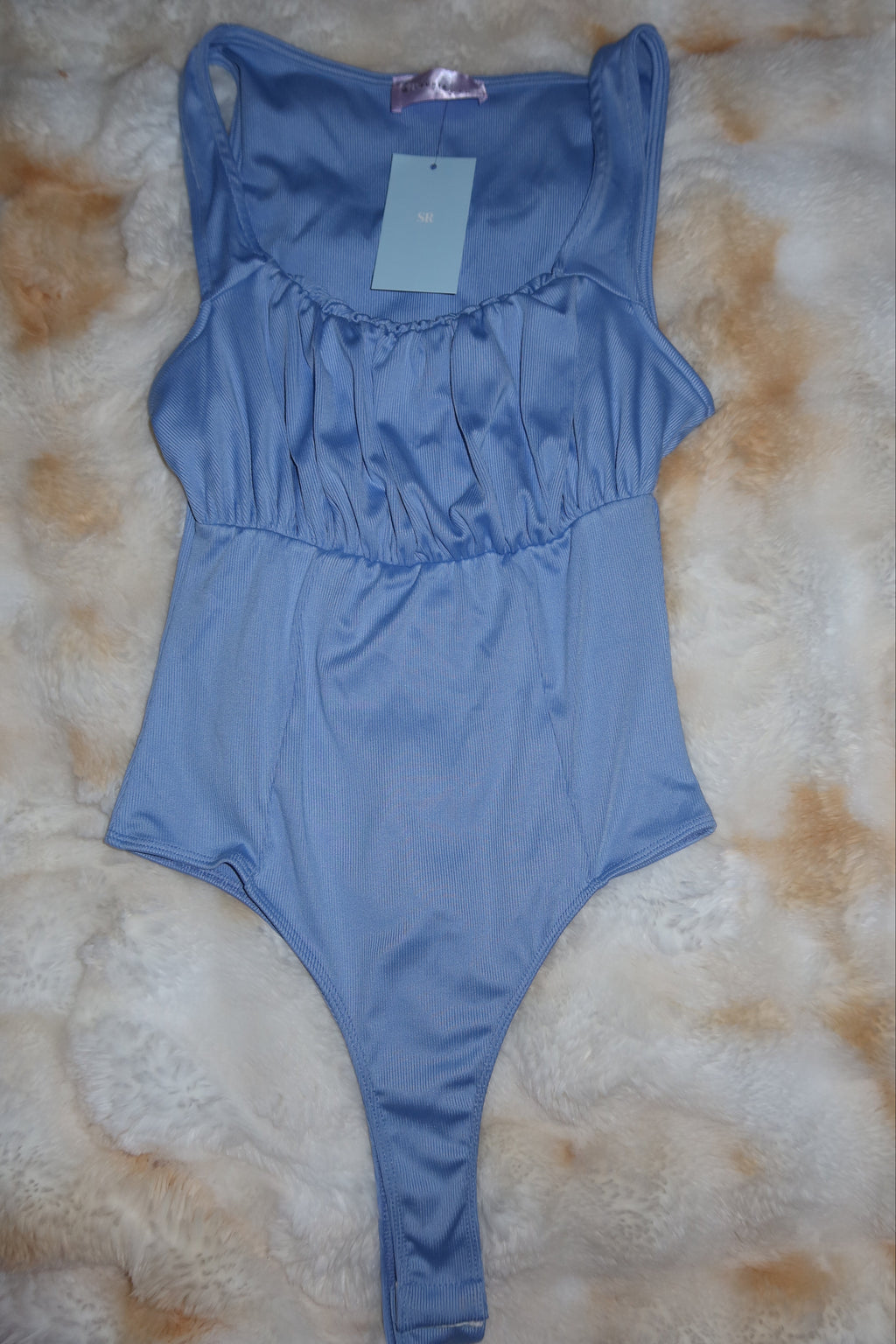 Sky Blue Stretch bodysuit